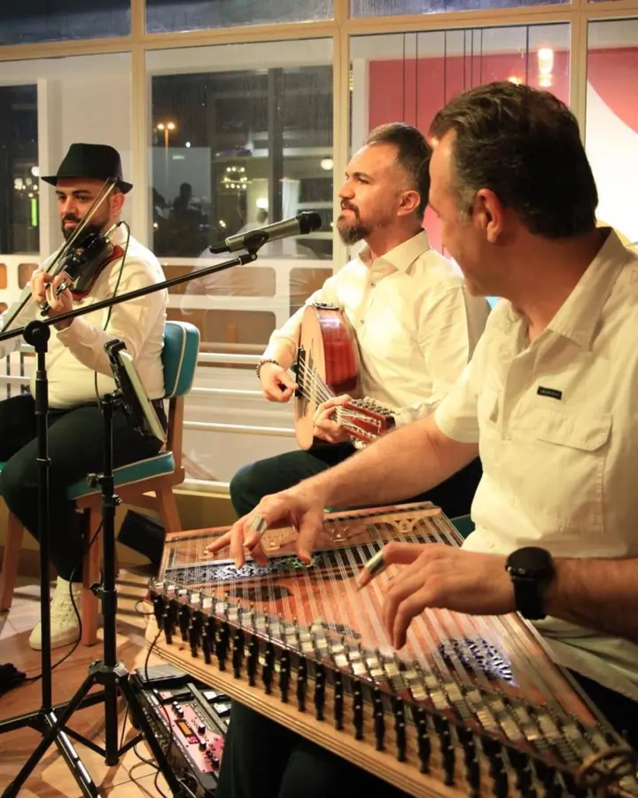 Arabic trio with qanun, oud and violin for a villa party in Dubai